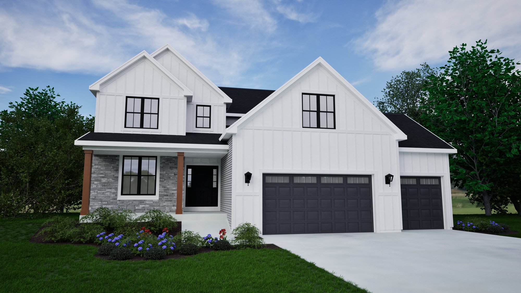 Lot 121 Heritage Howell Oaks Rendering